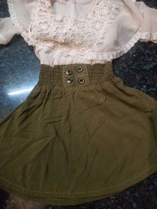 Cute Olive Green Dress
