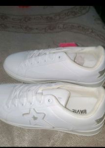 White Casual Sneakers