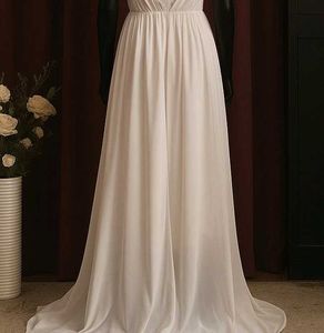 🤍🥀White Maxi Dress