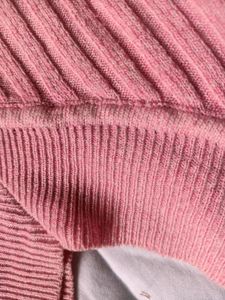 Pink V Neck Top