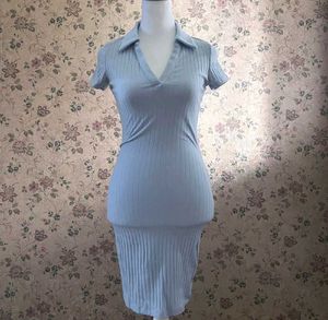 Ribbed Bodycon Dress