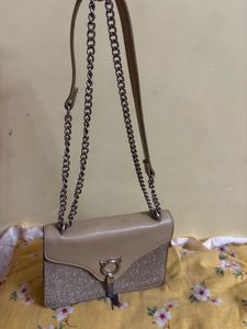 Metallic & Neutral Shoulder Bag