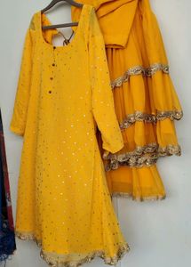 HALDI BEAUTIFUL 😍 SHARARA SET