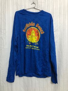 A4 Blue Long Sleeve T Shirt