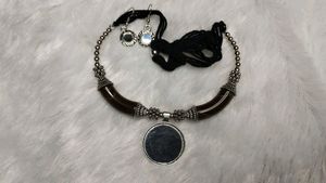 Boho Chic Necklace & Earring Set