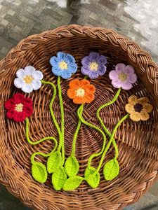 Crochet Flower bookmark