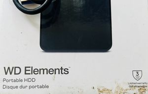2TB Portable Hard Disk (WD Elements)