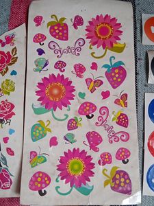 Nail Stickers &amp; Art Glitter With Jio Sim &amp; Sticker