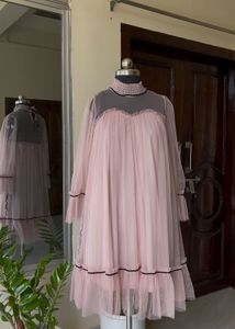Pink Tulle Dress