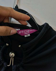 Chic Black Gold Classy Dress