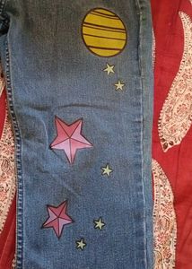 KOKK KEEN Space Theme Jeans