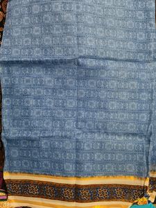 Blue Colour Fashionable Saree