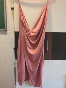 Pink Midi Dress