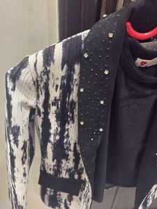 Stylish Girls&#39; Blazer &amp; Top Set