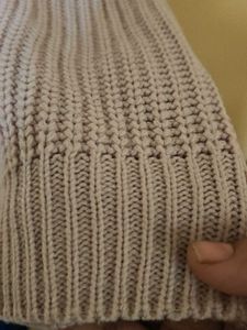 Tally weijl dusty pink Lace-Up Knit Sweater