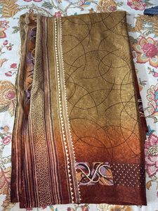 Shiny Heavy Saree(FIXED PRICE)