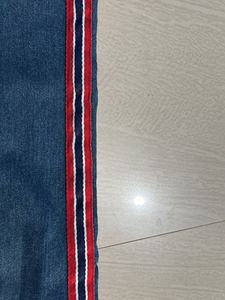 Denim Striped Jeans