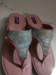 pink flip flops