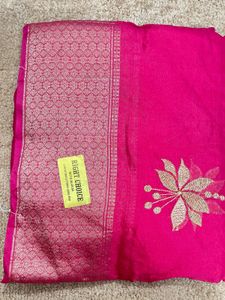 Elegant Pink Saree