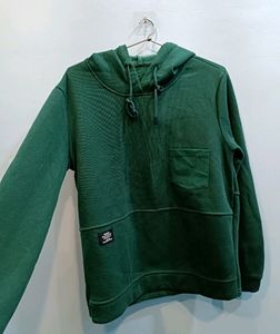 H&amp;M HOODIE NO FLAWS GREEN COLOUR KENDRICK LAMAR