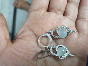 Elegant Silver Earrings UNUSED