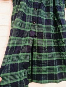 Green Plaid Dress