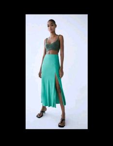 ZARA Slit Skirt