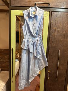 Anthropologie Maeve Asymmetrical Sleeveless Shirt