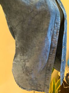 Blue Denim Style Shirt