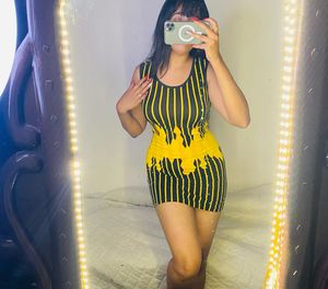 Honeybee Bodycone Dress🐝💛🖤