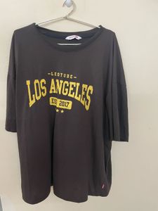 Oversized Brown Aesthetic Tshirt