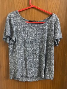 Shein Blue Shirt