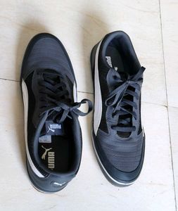 Puma Men Grey Astro Sala Sneaker