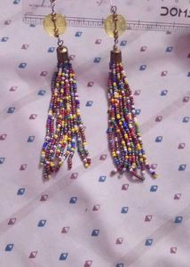 trendy colourful earing