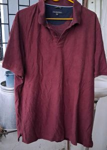 Fahrenheit Burgundy Polo Shirt