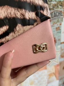 Pink Hand Bag Plus Sling