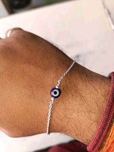 Unisex Silver Bracelet With Hallmark