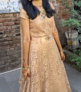 Beautiful Gown With Belt