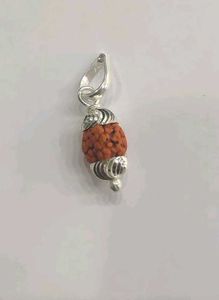 Pure Silver Rudraksha Pendant