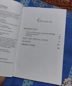 Book- Prologue to the Canterbury tales by Geoffrey Chaucer