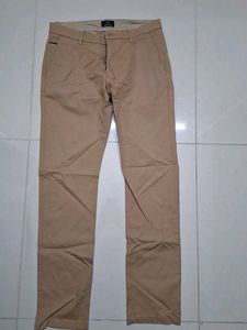 Khaki Slim Fit Trousers