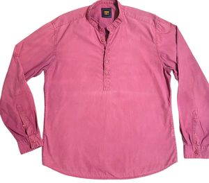 Men Solid Purple Short Kurta