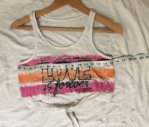 Justice Tie-Front Tank