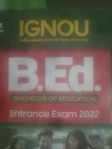 B.Ed Entrance Exam 2022
