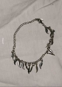 Silver Leaf Bracelet