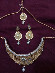 Vintage Gold Jewelry Set