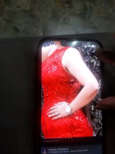 Stunning Red Sequin Gown