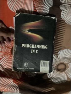 Programming in C Book