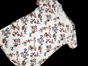 Floral Print White Tshirt
