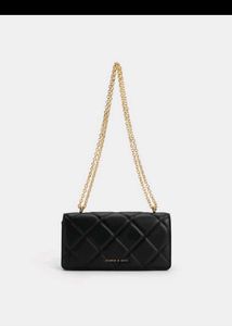 Charles &amp; Keith Quilted Chain Bag